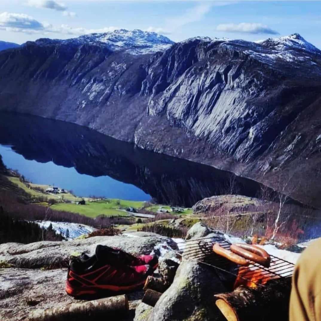 Hytte Ved Preikestolen Forsand Ngoại thất bức ảnh
